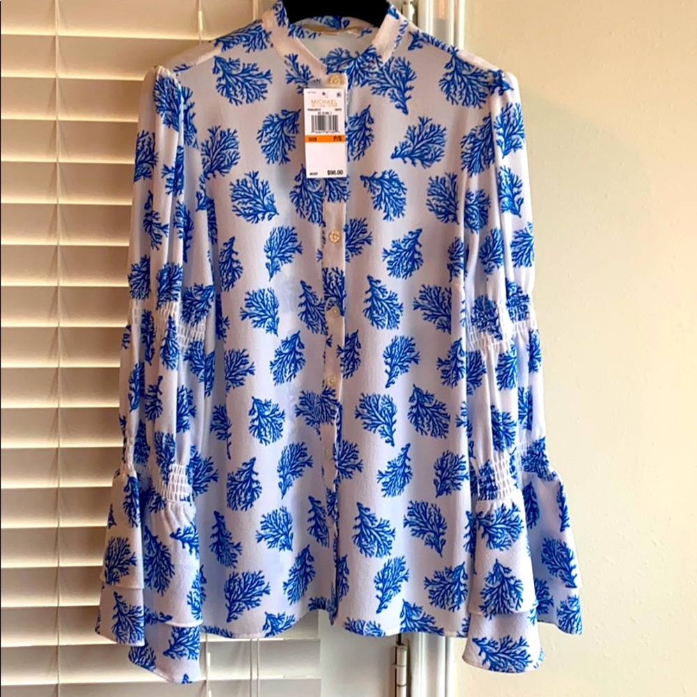 MICHAEL Michael Kors Button Down Blouse